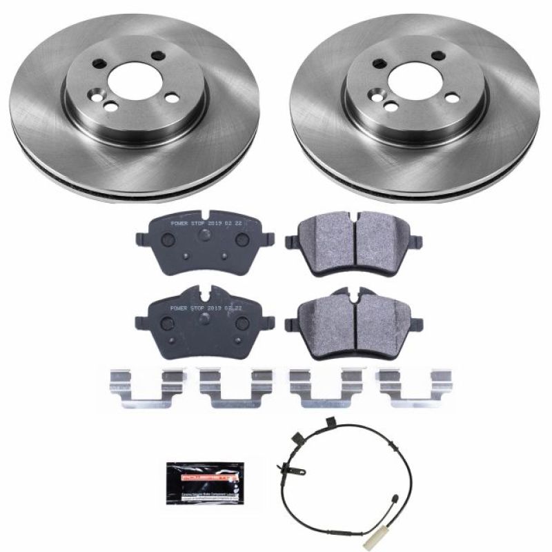 PowerStop Power Stop 11-16 Mini Cooper Front Track Day SPEC Brake Kit
