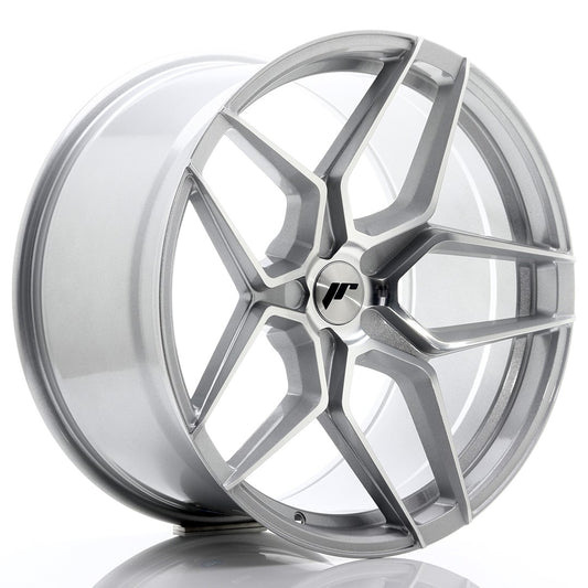 JR Wheels JR34201055X2074SM JR Wheels JR34 20x10,5 ET20-35 5H BLANK Silver Machined Face