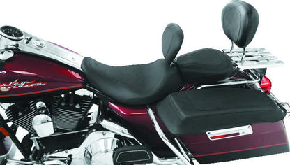 Mustang Motorcycle Mustang 97-07 Harley Rd King, 06-07 Str Glide, 00-05 Eagle Wide Tripper Solo Seat w/DBR - Black