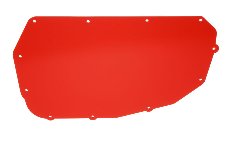 BMR Suspension BMR 78-87 G-Body A/C Delete Panel (Aluminum) - Red