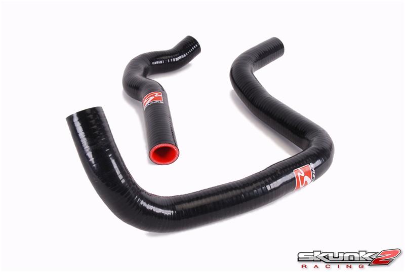 Skunk2 Racing Skunk2 Honda/Acura B16A Engines Radiator Hose Kit (Blk/Rd 2 Hose Kit)