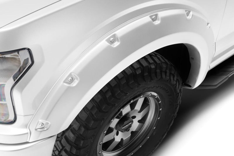 Bushwacker 18-19 Ford F-150 Pocket Style Flares 4 pc - Oxford White