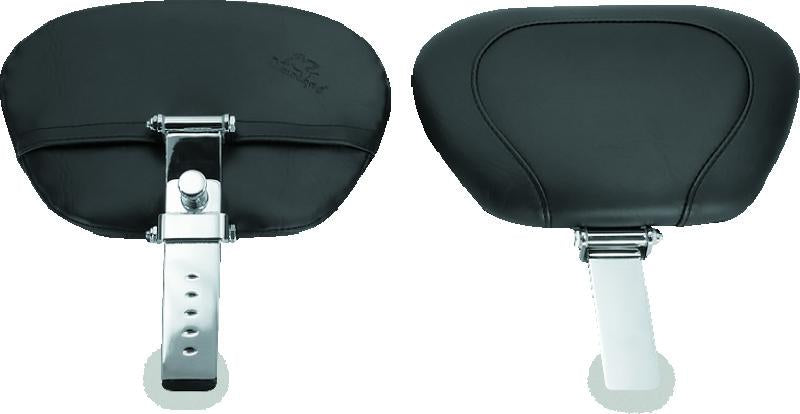 Mustang Motorcycle Mustang 11-19 Kawasaki Vulcan 1700, Vaquero Passenger Backrest - Black