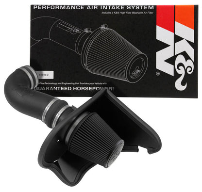 K&N Engineering K&N 16-23 Chevrolet Camaro SS 6.2L V8 F/I DRYFLOW Performance Air Intake System