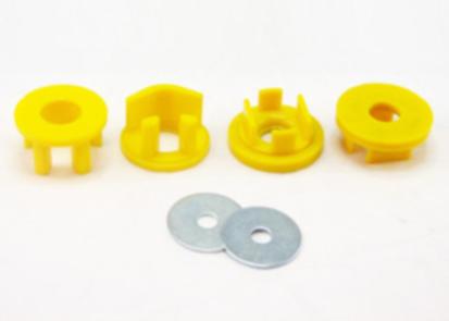 Whiteline 08+ Subaru WRX Hatch / 08-09 Subaru STi Rear Diff Mount Inserts positive power kit