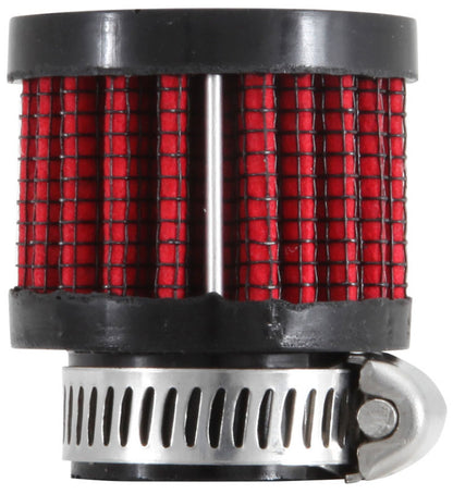 K&N Engineering K&N 0.75 inch ID 1.375 inch OD 1.125 inch H Clamp On Crankcase Vent Filter
