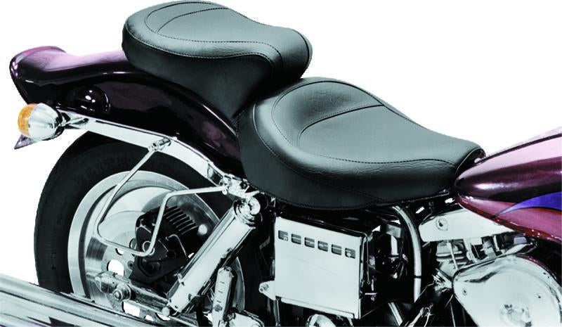 Mustang Motorcycle Mustang 05-21 Honda VT750 Aero Tank Bib w/Studs - Black