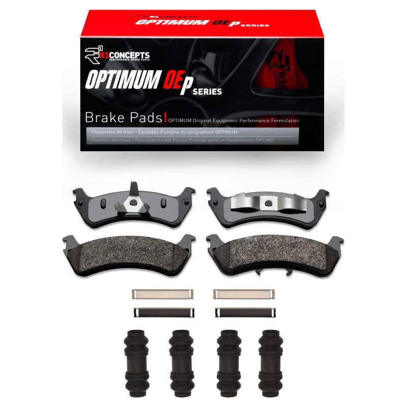 R1 Concepts R1 95-02 Ford Explorer Rear Optimum OE Pads & Hardware Kit