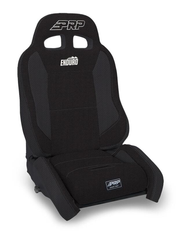 PRP Seats PRP EnduroCrawl Reclining Suspension Seat (Driver Side) - Black Tweed