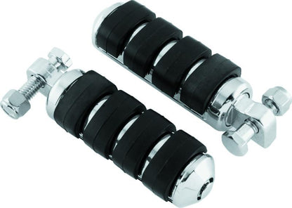 Kuryakyn ISO Peg Small With Male Adapter Chrome (Pair)
