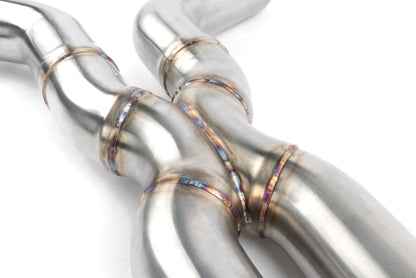 Dinan 20-23 BMW X5 M/X6 M (F95/F96) High Flow Middle Exhaust - 3.25in - Stainless Steel