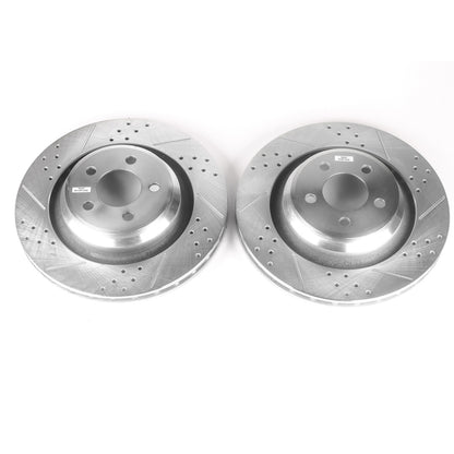 PowerStop Power Stop 05-10 Chrysler 300 Rear Evolution Drilled & Slotted Rotors - Pair