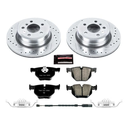 PowerStop Power Stop 16-18 BMW X5 Rear Z23 Evolution Sport Brake Kit