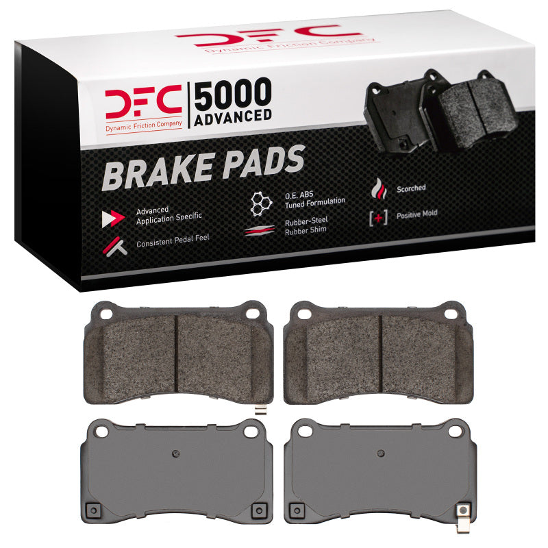 DFC 09-24 Nissan GT-R Rear 5000 Advanced Low Metallic Brake Pads