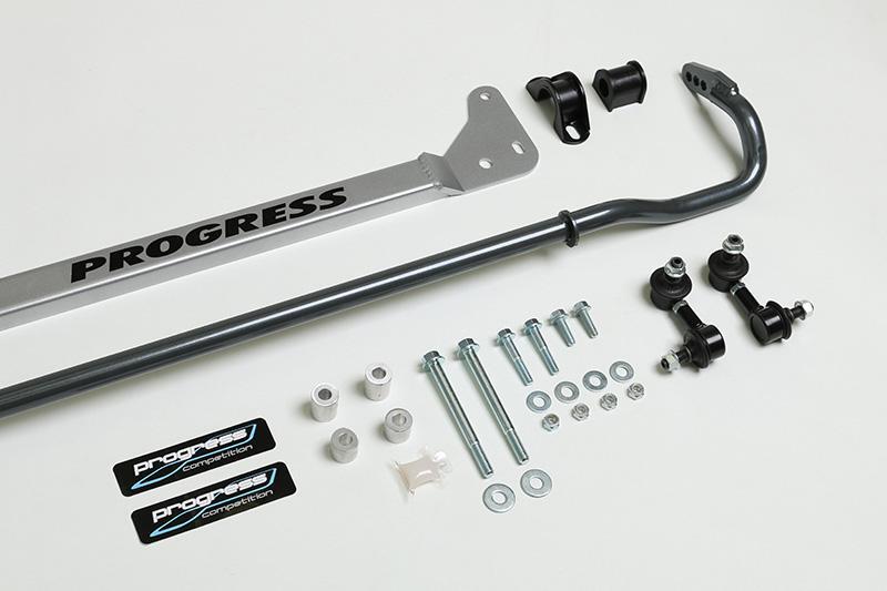 Progress Technology Progress Tech 96-00 Honda Civic Tubular Rear Sway Bar (25mm - Adjustable)