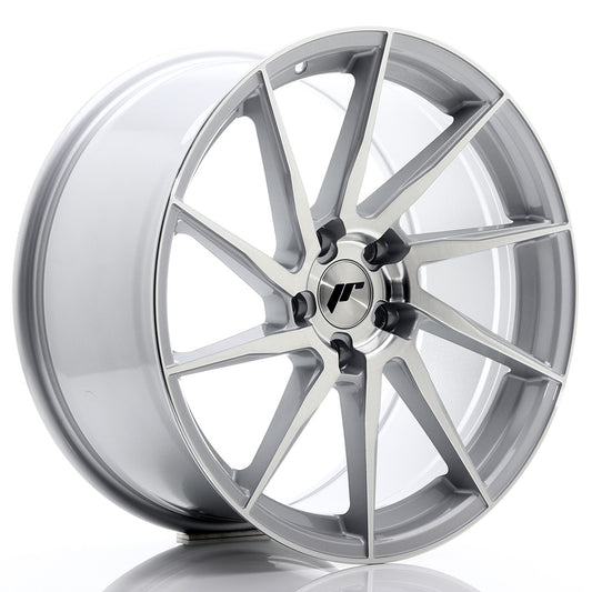 JR Wheels JR3619955I3572SBF JR Wheels JR36 19x9,5 ET35 5x120 Silver Brushed Face