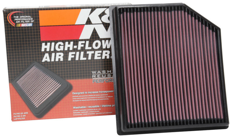 K&N Engineering K&N 2018 Jeep Grand Cherokee V8-6.2L F/I Replacement Drop In Air Filter
