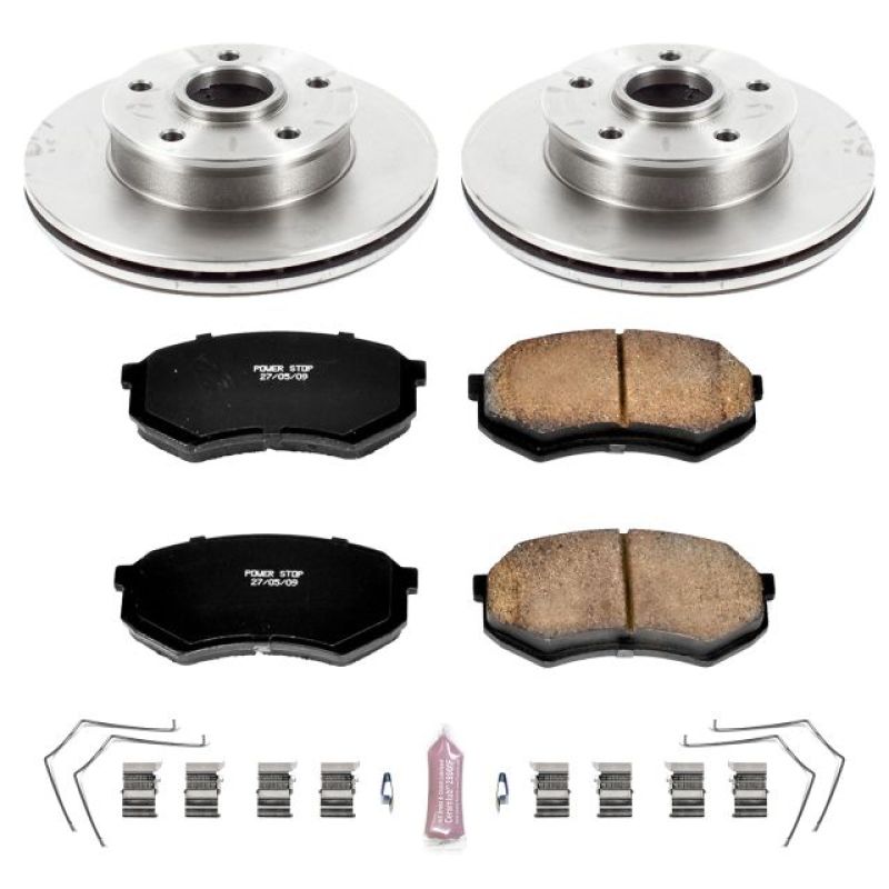 PowerStop Power Stop 90-91 Mazda 929 Front Autospecialty Brake Kit