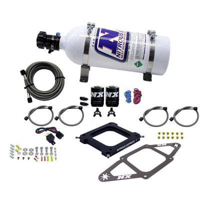 Nitrous Express 4500 Assassin Plate Pro Power Nitrous Kit (100-500HP) w/5lb Bottle