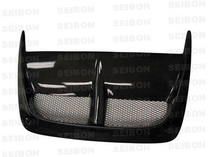 Seibon 08-11 Subaru Impreza WRX STI OEM-Style CF Hood Scoop - Only Fits OEM Hoods (Not Seibon Hoods)