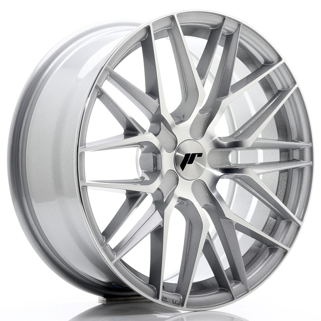 JR Wheels JR281875XX2074SM JR Wheels JR28 18x7,5 ET20-40 BLANK Silver Machined Face