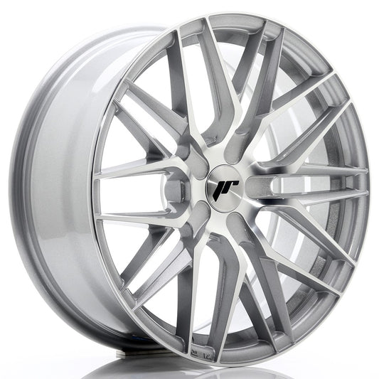 JR Wheels JR281875XX2074SM JR Wheels JR28 18x7,5 ET20-40 BLANK Silver Machined Face