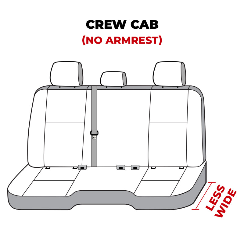 Covercraft Endura Waterproof Polyester SeatSaver Custom Second Row Seat Covers