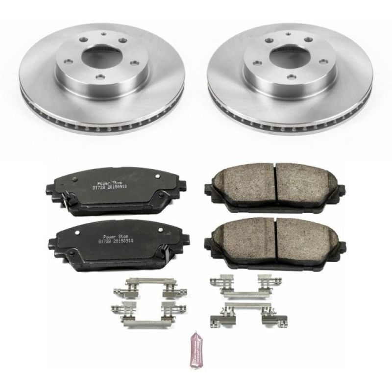 PowerStop Power Stop 14-16 Mazda 3 Front Autospecialty Brake Kit