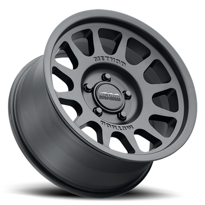 Method Wheels Method MR703 Bead Grip, 16x6 +68mm Offset 5x130 78.1mm CB Matte Black
