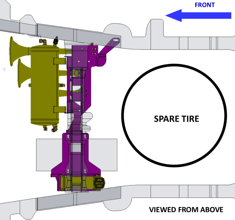 Kleinn Air Horns Kleinn 07-21 Toyota Tundra Onboard Air System w/ Model 230 Horns