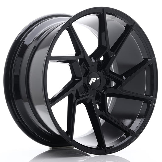 JR Wheels JR3320105X2074GB JR Wheels JR33 20x10 ET20-40 5H BLANK Gloss Black