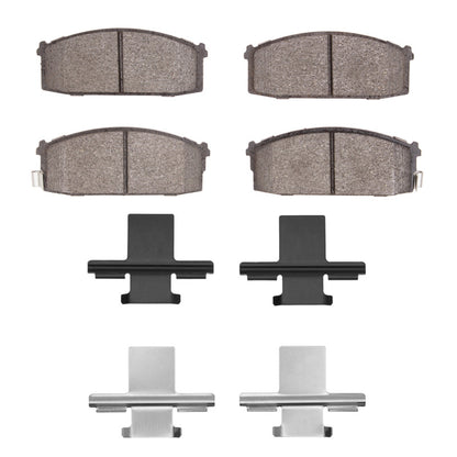 R1 Concepts R1 81-86 Nissan 200SX Front Optimum OE Pads & Hardware Kit