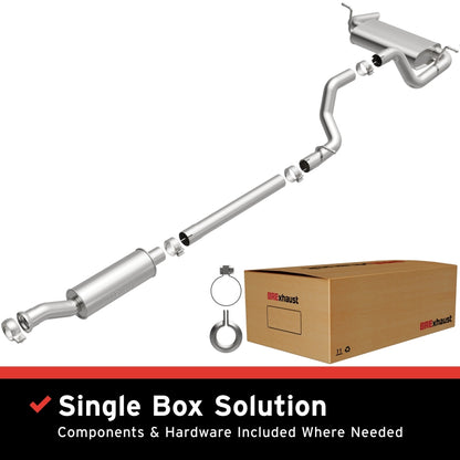 Magnaflow BRExhaust 18-25 Jeep Wrangler 2.0L Direct-Fit Replacement Exhaust Kit