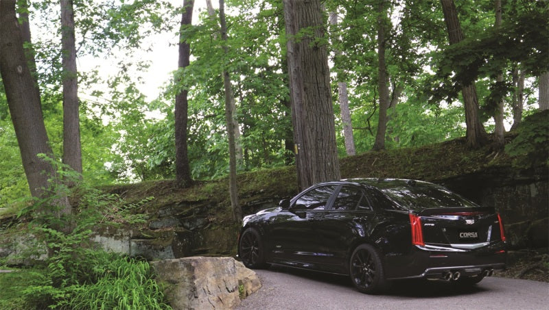 CORSA Performance Corsa 2016-2019 Cadillac ATS-V 3.6T 4in Polished Sport Axle-Back Exhaust