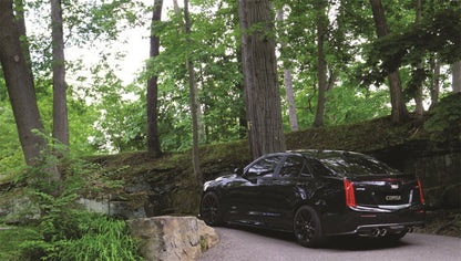 CORSA Performance Corsa 2016-2019 Cadillac ATS-V 3.6T 4in Polished Sport Axle-Back Exhaust