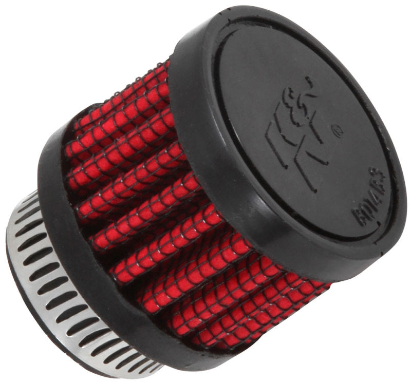 K&N Engineering K&N 0.75 inch ID 1.375 inch OD 1.125 inch H Clamp On Crankcase Vent Filter