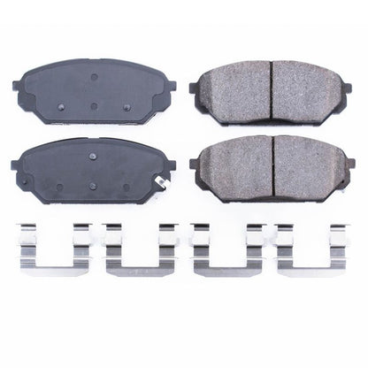 PowerStop Power Stop 07-12 Hyundai Veracruz Front Z17 Evolution Ceramic Brake Pads w/Hardware