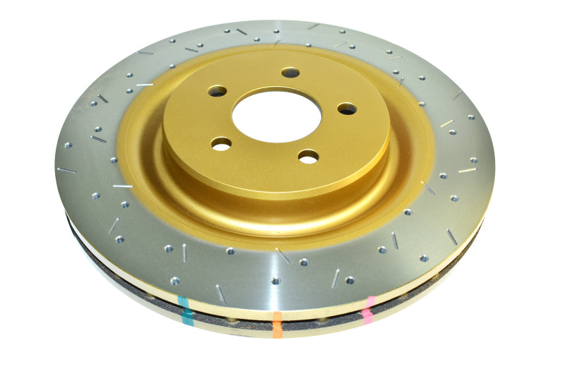 DBA 99-04 Land Rover Range Rover Front 4000 Series Drilled & Slotted Rotor