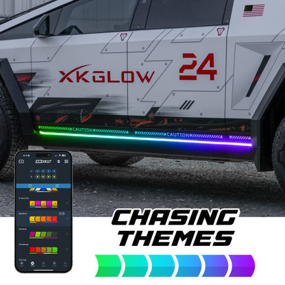XKGLOW XK Glow Tesla Cybertruck XKmax Body Gap Kit