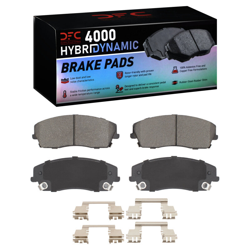 DFC 05-23 Chrysler 300 Front 4000 HybriDynamic Brake Pads and Hardware Kit