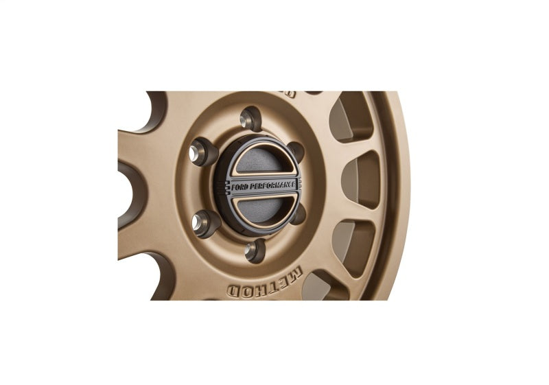 Ford Racing Bronco 17x8.5in Method Wheel & Center Cap Set - Bronze