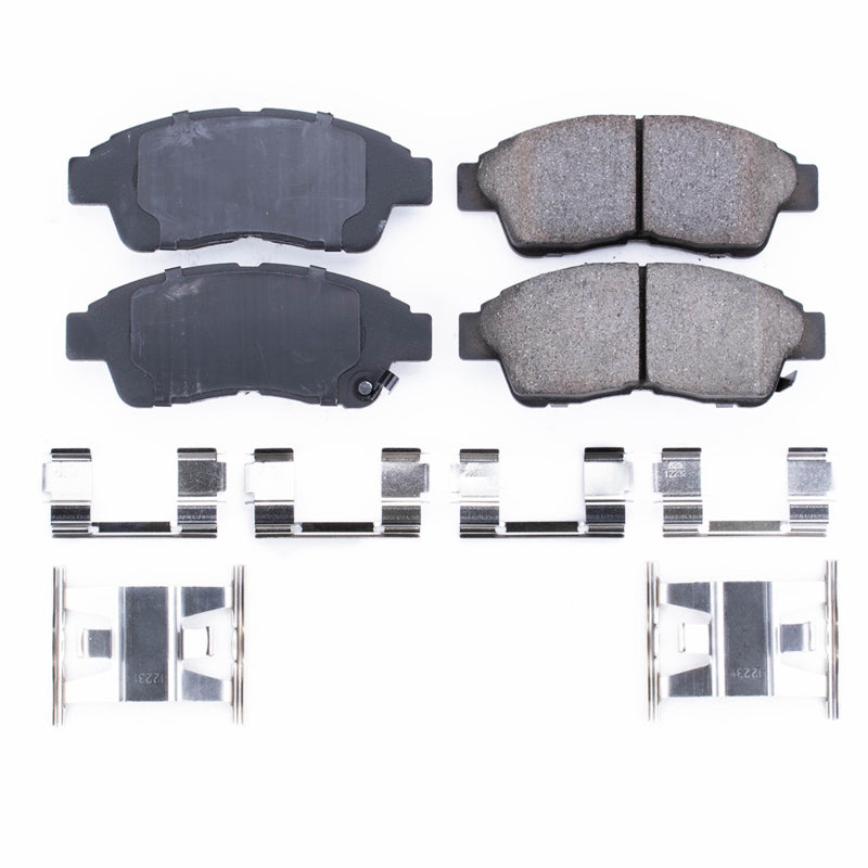 PowerStop Power Stop 95-01 Ford Explorer Front Z17 Evolution Ceramic Brake Pads w/Hardware
