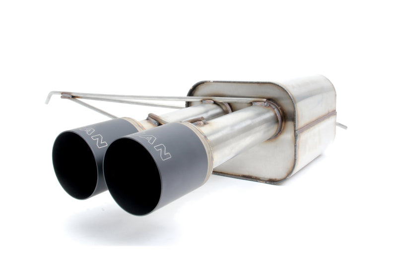 Dinan 14-24 Mini Cooper S (F56) 3-Door Free Flow Axleback Exhaust System - Black Tips