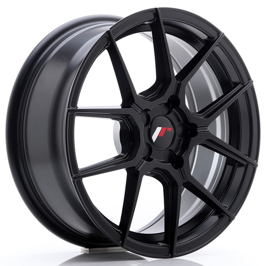 JR Wheels JR3017705X2074BF JR Wheels JR30 17x7 ET20-40 5H BLANK Matt Black