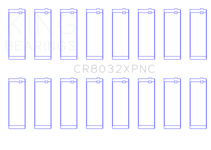 King Engine Bearings Chrysler 345/370 16V Connecting Rod Bearing Set