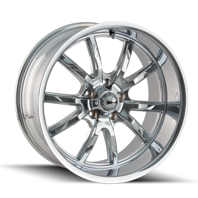 Ridler Wheels Ridler 650 18x8 / 5x120.65 BP / 0mm Offset / 83.82mm Hub Chrome Wheel