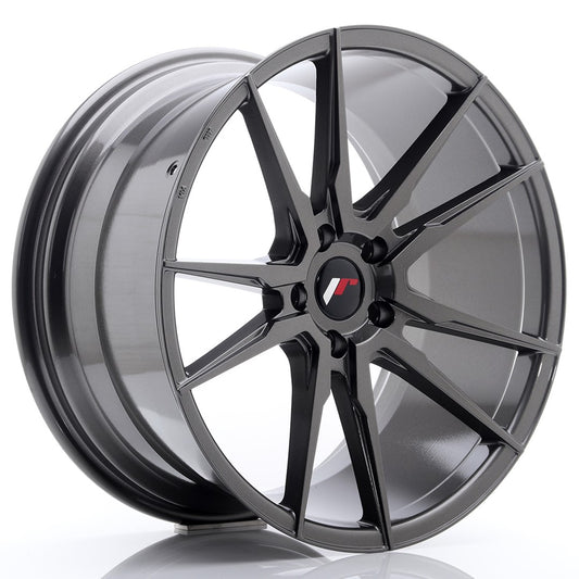 JR Wheels JR2120105L3066HG JR Wheels JR21 20x10 ET30 5x112 Hyper Gray