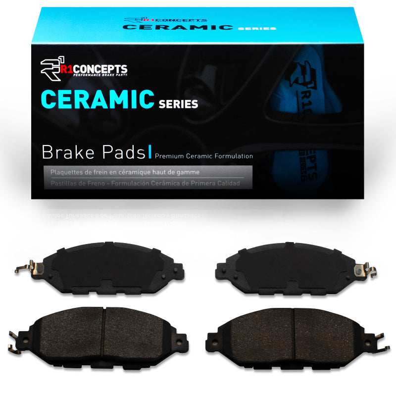 R1 Concepts R1 13-24 Infiniti QX60 Front R1 Ceramic Brake Pads
