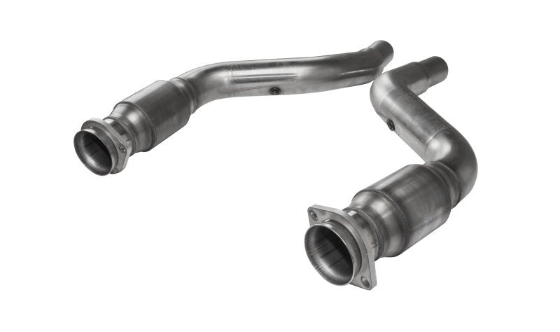 Kooks Headers Kooks 08-15 Dodge Charger/Challenger SRT8 3in x OEM SS GREEN Catted Connection Pipes