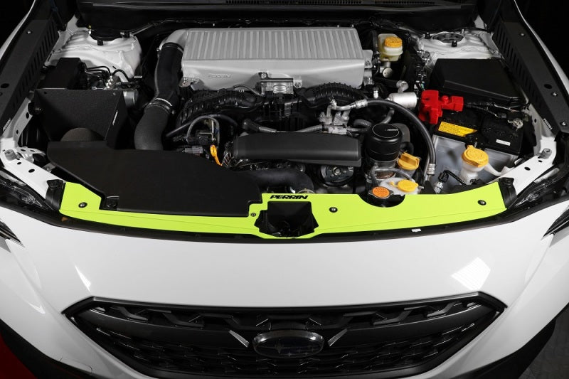 Perrin Performance PERRIN 22-26 Subaru WRX Radiator Shroud - Neon Yellow